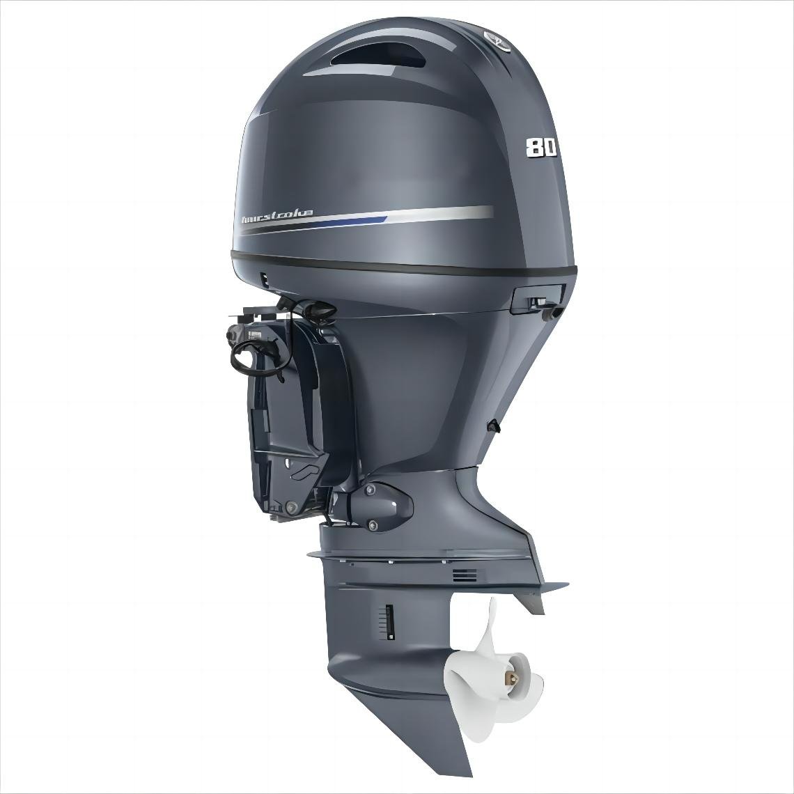 Brand New Genuine 4 Stroke 80HP Outboard Engine F80DETX Boat Motor